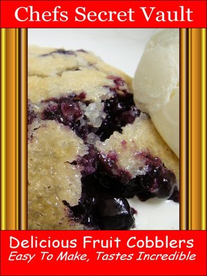 cover image of Delicious Fruit Cobblers